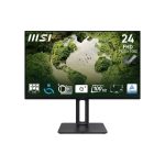Monitor MSI Pro MP245PG de 60,5 cm (23.8 pulgadas) con resolución 1920 x 1080 pixeles Full HD, modelo SKU 9S6-3PC19M-007 en color negro