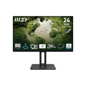 Monitor MSI Pro MP245PG de 60,5 cm (23.8 pulgadas) con resolución 1920 x 1080 pixeles Full HD, modelo SKU 9S6-3PC19M-007 en color negro