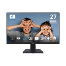 Pantalla MSI Pro MP275Q de 27 pulgadas con resolución 2560 x 1440, UltraWide Quad HD, SKU 9S6-3PC3CM-029 en color negro
