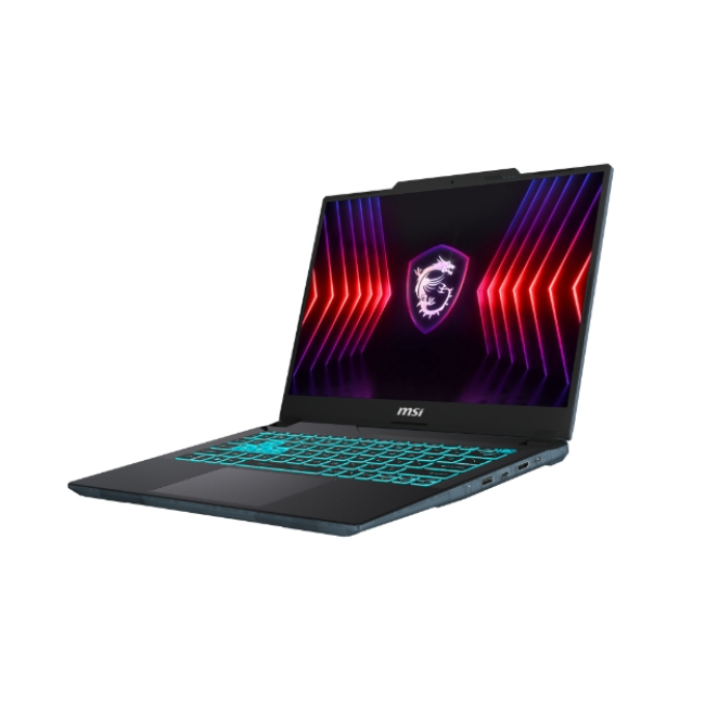 MSI Cyborg 14 Laptop con Intel Core i5 y NVIDIA GeForce RTX 4060 Portátil MSI Cyborg 14 A13VF-053XES con procesador Intel Core i5-13420H, pantalla de 14 pulgadas Full HD+, 16 GB de RAM DDR5, 512 GB SSD, tarjeta gráfica NVIDIA GeForce RTX 4060, Wi-Fi 6E, FreeDOS, color negro. SKU: 9S7-14P111-053.