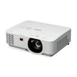 Proyector NEC NP-P554W con 5500 lúmenes ANSI, resolución WXGA 1280x800, color blanco, SKU 60004330.