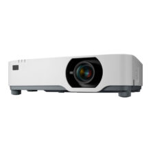 Proyector blanco de NEC modelo P525UL, 5000 lúmenes ANSI, tecnología 3LCD y resolución WUXGA 1920x1200, SKU 60004708