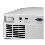 Proyector NEC NP-P605UL de alcance estándar con 6000 lúmenes ANSI, tecnología 3LCD y resolución WUXGA 1920x1200, color blanco, SKU 60004811