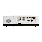 Proyector NEC ME383W en blanco con resolución WXGA (1280x800), 3800 lúmenes ANSI y tecnología 3LCD. SKU: 60005220