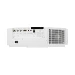 Imagen del NEC PV800UL, un proyector de alcance estándar con 8000 lúmenes ANSI, tecnología 3LCD, resolución WUXGA 1920x1200 en color blanco. SKU: 60005578.