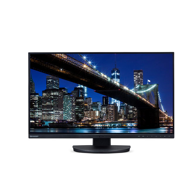 Nec 60005917 Sharp MultiSync EA272Q pantalla para PC de 27 pulgadas, resolución 2560 x 1440 Pixeles, 4K Ultra HD, color Negro, 60005917
