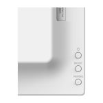 Imagen de la pantalla plana NEC EP-C131 para señalización digital de 33,8 cm (13,3 pulgadas) en color blanco y resolución UXGA con conectividad Wifi. SKU: 60006040