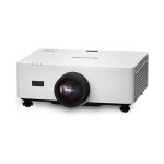 Sharp P721Q Proyector para grandes espacios con 7200 lúmenes ANSI, tecnología DLP, resolución UHD 4K 3840x2160, 3D color blanco. SKU 60006067