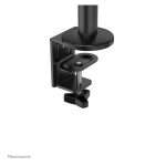 Neomounts DS20-425BL2 brazo de monitor con soporte para portátil, compatible con pantallas de 17 a 27 pulgadas, ideal para ahorrar espacio