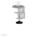Brazo de monitor Neomounts para pantallas de 17 a 27 pulgadas, modelo DS60-425WH1, diseñado para ahorrar espacio en escritorios.