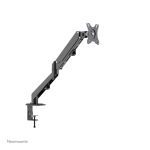 Brazo de monitor Neomounts modelo DS70-700BL1 con resorte de gas, compatible con monitores de 17 a 27 pulgadas