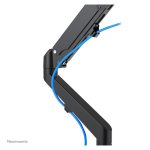 Brazo de monitor Neomounts modelo DS70-700BL1 con resorte de gas, compatible con monitores de 17 a 27 pulgadas