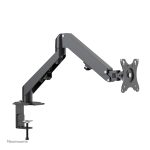 Brazo de monitor Neomounts modelo DS70-700BL1 con resorte de gas, compatible con monitores de 17 a 27 pulgadas