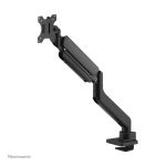 Brazo de monitor Neomounts DS70PLUS-450BL1 ajuste 17-49 pulgadas con resorte de gas y Topfix