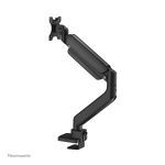 Brazo de monitor Neomounts DS70PLUS-450BL1 ajuste 17-49 pulgadas con resorte de gas y Topfix
