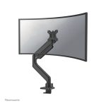 Brazo de monitor Neomounts DS70PLUS-450BL1 ajuste 17-49 pulgadas con resorte de gas y Topfix