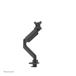 Brazo de monitor Neomounts DS70PLUS-450BL1 ajuste 17-49 pulgadas con resorte de gas y Topfix
