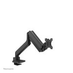 Brazo de monitor Neomounts DS70PLUS-450BL1 ajuste 17-49 pulgadas con resorte de gas y Topfix