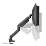 Brazo de monitor Neomounts DS70PLUS-450BL1 ajuste 17-49 pulgadas con resorte de gas y Topfix