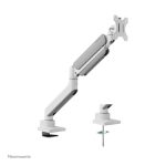 Brazo de monitor Neomounts DS70PLUS-450WH1 con resorte de gas, Topfix y capacidad para monitores de 17 a 49 pulgadas