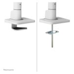 Neomounts DS70S-950WH1, brazo de monitor ajustable para pantallas de 17 a 49 pulgadas con resorte de gas y sistema Topfix. SKU DS70S-950WH1.