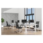 Neomounts DS70S-950WH1, brazo de monitor ajustable para pantallas de 17 a 49 pulgadas con resorte de gas y sistema Topfix. SKU DS70S-950WH1.