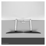Brazo de monitor Neomounts DS70S-950WH2 con soporte para monitores de 17-35 pulgadas, tecnología de resorte de gas y tope a 180 grados