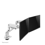 Brazo de monitor Neomounts DS70S-950WH2 con soporte para monitores de 17-35 pulgadas, tecnología de resorte de gas y tope a 180 grados