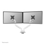 Brazo de monitor Neomounts DS70S-950WH2 con soporte para monitores de 17-35 pulgadas, tecnología de resorte de gas y tope a 180 grados