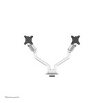 Brazo de monitor Neomounts DS70S-950WH2 con soporte para monitores de 17-35 pulgadas, tecnología de resorte de gas y tope a 180 grados