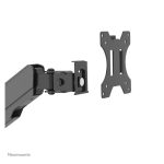 Soporte de sobremesa Neomounts DS90-325BL1 para puesto de trabajo de pie y sentado con resorte de gas, ideal para monitores de 17 a 32 pulgadas