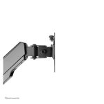 Soporte de sobremesa Neomounts DS90-325BL1 para puesto de trabajo de pie y sentado con resorte de gas, ideal para monitores de 17 a 32 pulgadas