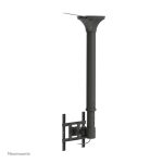 Neomounts FPMA-C200BLACK, soporte de techo para monitor/TV de 10 a 40 pulgadas, altura ajustable de 64 a 104 cm, modelo FPMA-C200BLACK