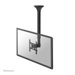 Neomounts FPMA-C200BLACK, soporte de techo para monitor/TV de 10 a 40 pulgadas, altura ajustable de 64 a 104 cm, modelo FPMA-C200BLACK