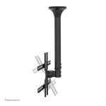 Soporte de techo Neomounts FPMA-C400BLACK para monitor o TV de 32 a 60 pulgadas, altura ajustable de 64 a 104 cm, SKU FPMA-C400BLACK