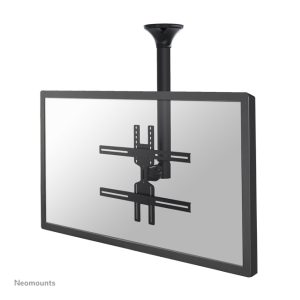 Soporte de techo Neomounts FPMA-C400BLACK para monitor o TV de 32 a 60 pulgadas, altura ajustable de 64 a 104 cm, SKU FPMA-C400BLACK