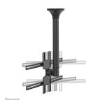 Soporte de techo Neomounts FPMA-C400BLACK para monitor o TV de 32 a 60 pulgadas, altura ajustable de 64 a 104 cm, SKU FPMA-C400BLACK