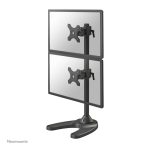 Soporte de monitor doble Neomounts FPMA-D700DDV para pantallas de 10 a 27 pulgadas, ideal para oficinas y estaciones de trabajo