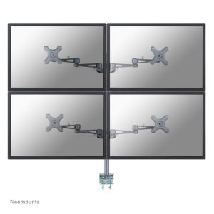 Neomounts FPMA-D935D4 brazo de monitor ajustable para pantallas de 10 a 27 pulgadas, SKU FPMA-D935D4
