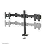 Vista del brazo de monitor dual Neomounts FPMA-D960DG, ajustable, para pantallas de 10 a 27 pulgadas, SKU FPMA-D960DG