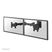 Soporte de pared Neomounts FPMA-W960D para doble monitor o TV de 10 a 27 pulgadas con movimiento completo