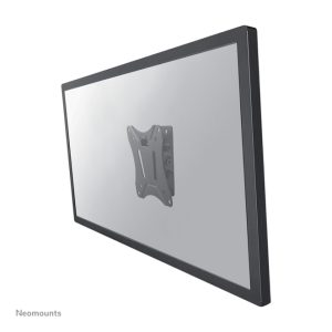 Soporte de pared Neomounts NM-W60BLACK ideal para monitores y TVs de 10 a 30 pulgadas, inclinable para ángulo perfecto.