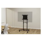 Neomounts NS-M1250BLACK Carro para TV giratorio compatible con televisores de 37 a 70 pulgadas.