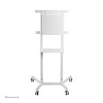 Neomounts NS-M1250WHITE Carro para TV de 37-70 pulgadas, giratorio, soporte para monitores