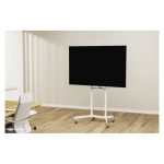 Neomounts NS-M1250WHITE Carro para TV de 37-70 pulgadas, giratorio, soporte para monitores