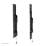 Imagen del soporte de pared robusto Neomounts WL35S-950BL19 para monitores de 55 a 110 pulgadas, inclinable, bloqueable y ajustable tanto horizontal como verticalmente