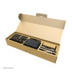 Imagen del soporte de pared robusto Neomounts WL35S-950BL19 para monitores de 55 a 110 pulgadas, inclinable, bloqueable y ajustable tanto horizontal como verticalmente