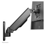 Neomounts WL70-440BL11 Soporte de pared para monitor/TV de 17-32 pulgadas con resorte de gas y movimiento completo, ideal para versatilidad y ajuste de pantalla
