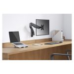 Neomounts WL70-450BL11 soporte de pared para monitor/TV de 17 a 32 pulgadas, movimiento completo con resorte de gas