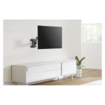 Neomounts WL70-550BL12, soporte de pared para monitor y TV de 23-42 pulgadas, resorte de gas, movimiento completo, ideal para pantallas variadas